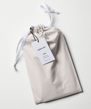 Sand tencel cotton bed linen