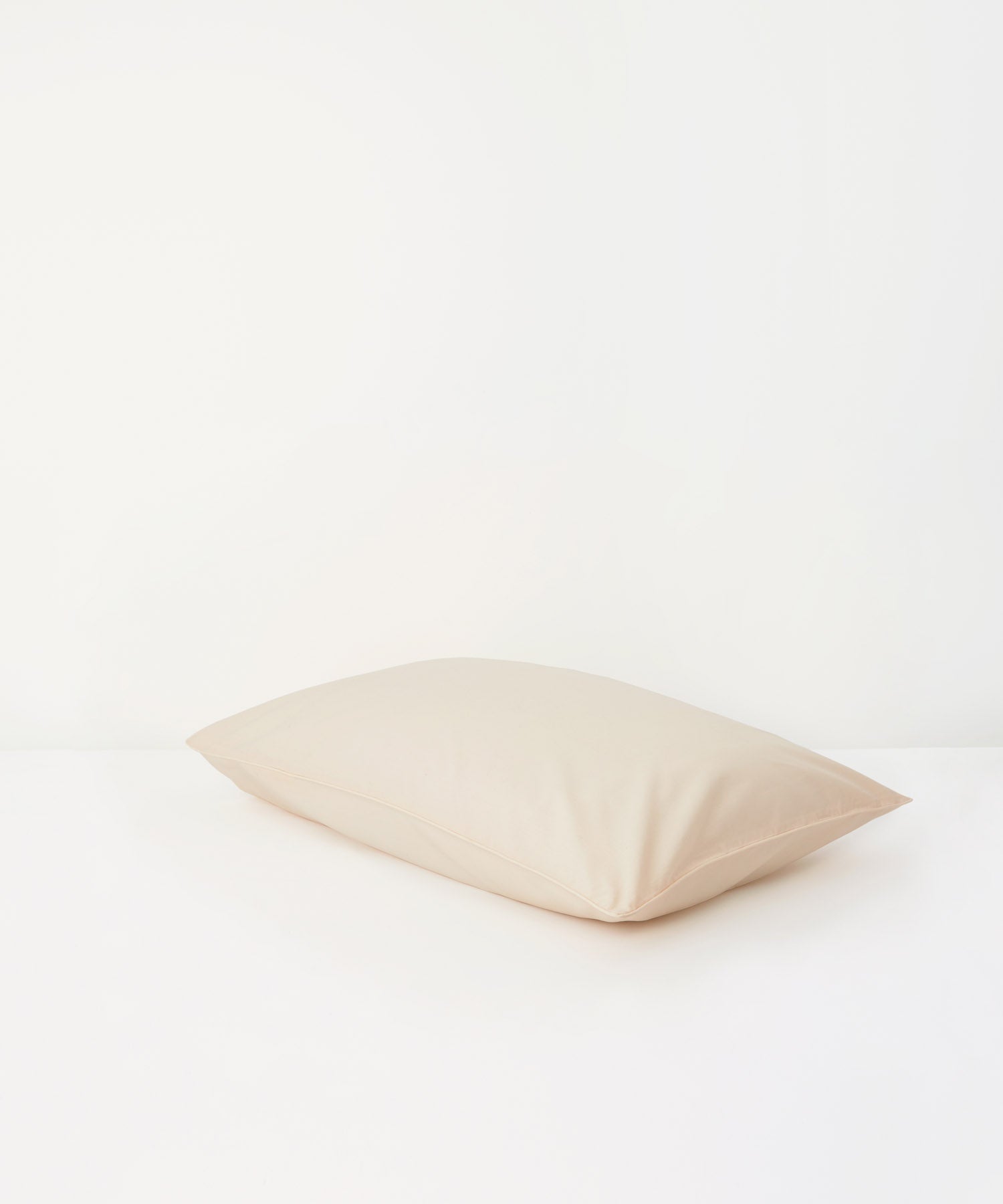 peach bed linen - tencel pillowcase