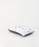 Printed grey and white spotty bed linen - Tencel pillowcase