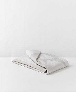 grey pattern print cotton TENCEL™ bedding