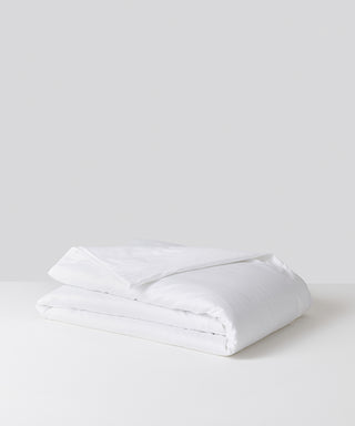 White bed linen - Tencel duvet cover